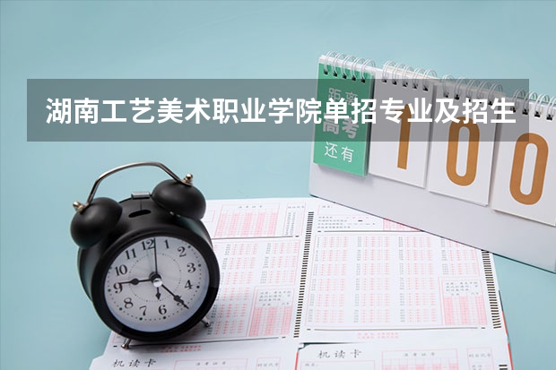 湖南工艺美术职业学院单招专业及招生计划 沈阳职业技术学院单招招生计划数