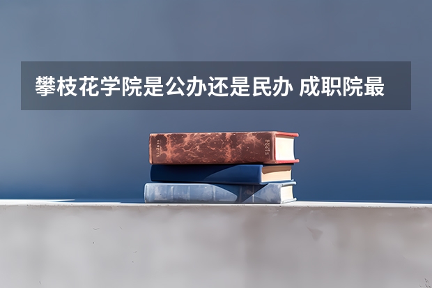 攀枝花学院是公办还是民办 成职院最好的专业?