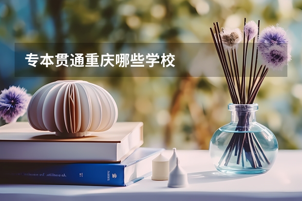 专本贯通重庆哪些学校