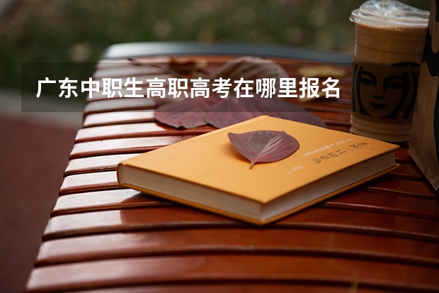 广东中职生高职高考在哪里报名