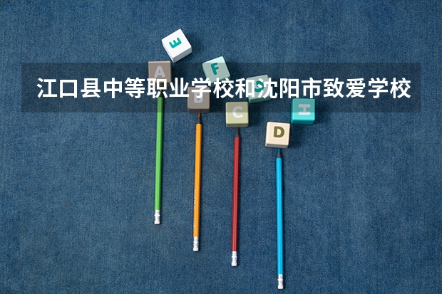 江口县中等职业学校和沈阳市致爱学校哪个好
