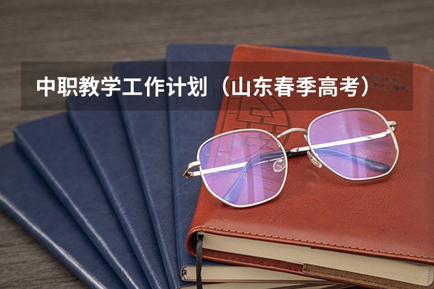 中职教学工作计划（山东春季高考）