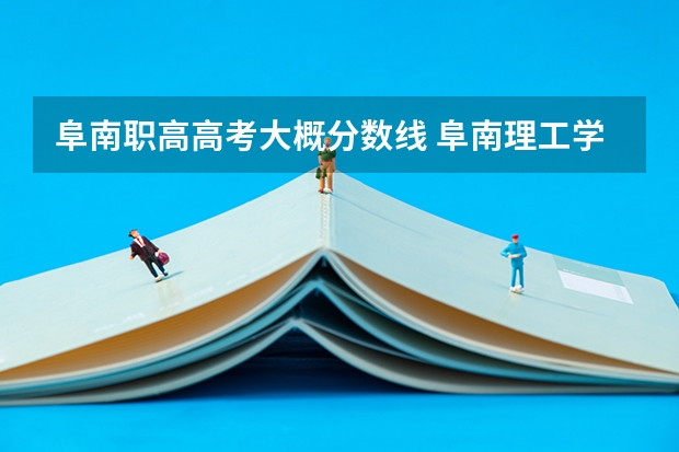 阜南职高高考大概分数线 阜南理工学院录取分数线