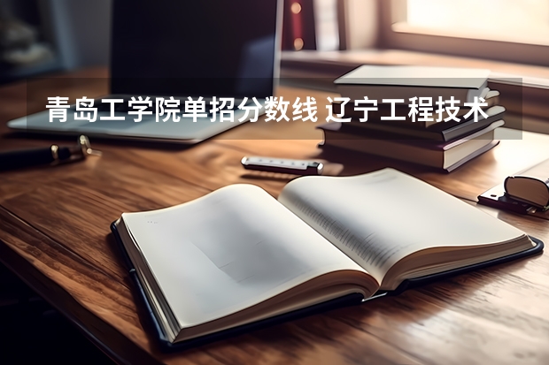 青岛工学院单招分数线 辽宁工程技术大学招生计划