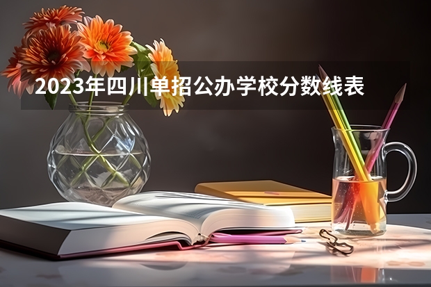 2023年四川单招公办学校分数线表（遂宁工程职业学院录取分数线）