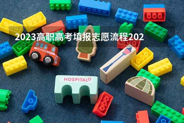 2023高职高考填报志愿流程2023高职高考填报志愿流程是什么