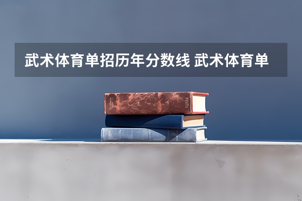 武术体育单招历年分数线 武术体育单招河南大学,到录取分数线