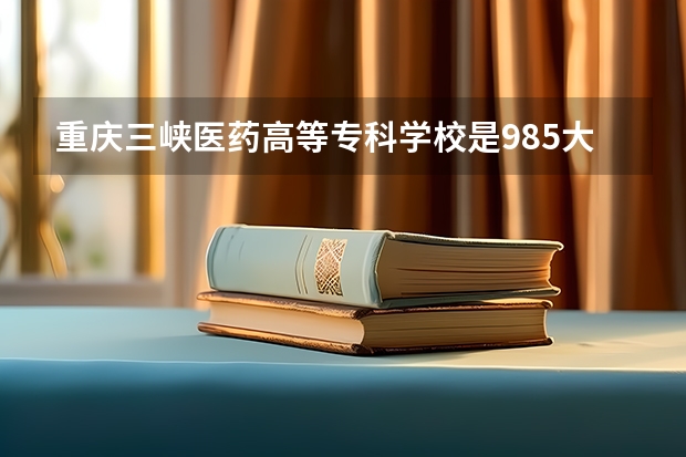 重庆三峡医药高等专科学校是985大学吗