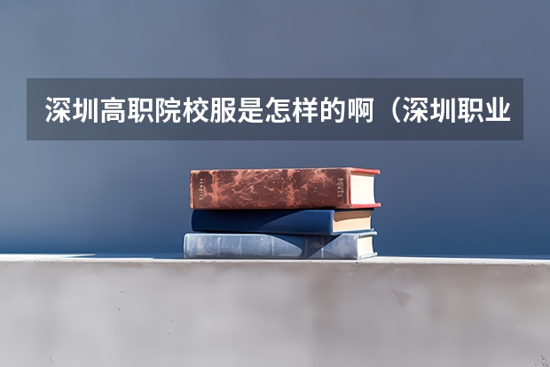深圳高职院校服是怎样的啊(深圳职业技术大学国家示范高职院校重点建设专业名单)