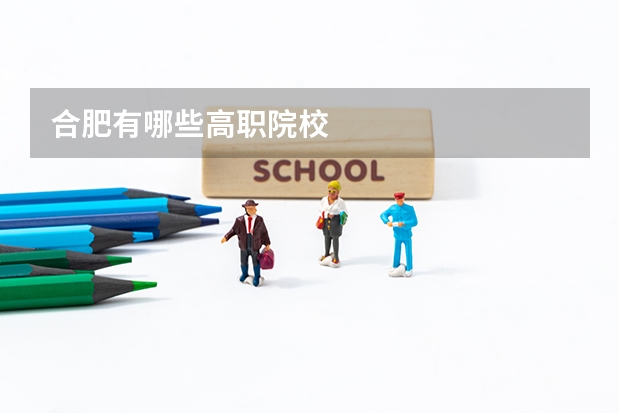 合肥有哪些高职院校