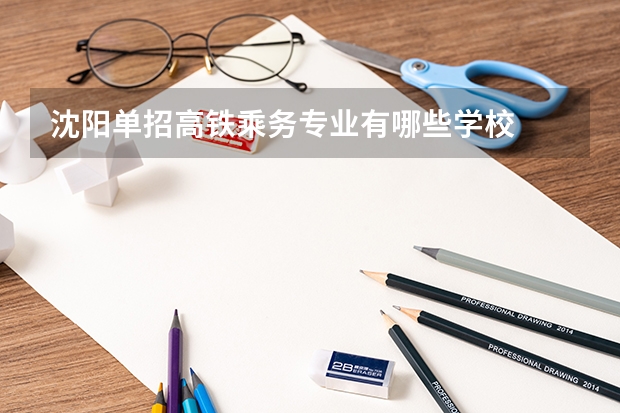 沈阳单招高铁乘务专业有哪些学校