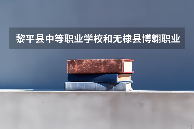 黎平县中等职业学校和无棣县博翱职业中等专业学校哪个好